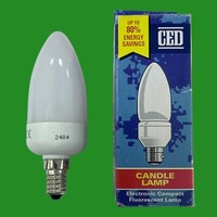 3X 3W Ced Energiesparend Energieersparnis Cfl Kerze GlüHbirnen 2700K Ses