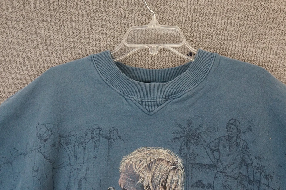 Sudadera De Colección Jack Nicklaus Cuello Redondo Gráfico Para Hombre XL Hecha en EE. UU. Foto 3 de 4