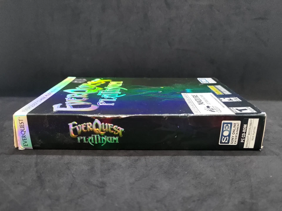 EverQuest Platinum - PC CD-ROM (2004) - Boxed - COMPLETE - MINT DISCS - Image 4 of 4