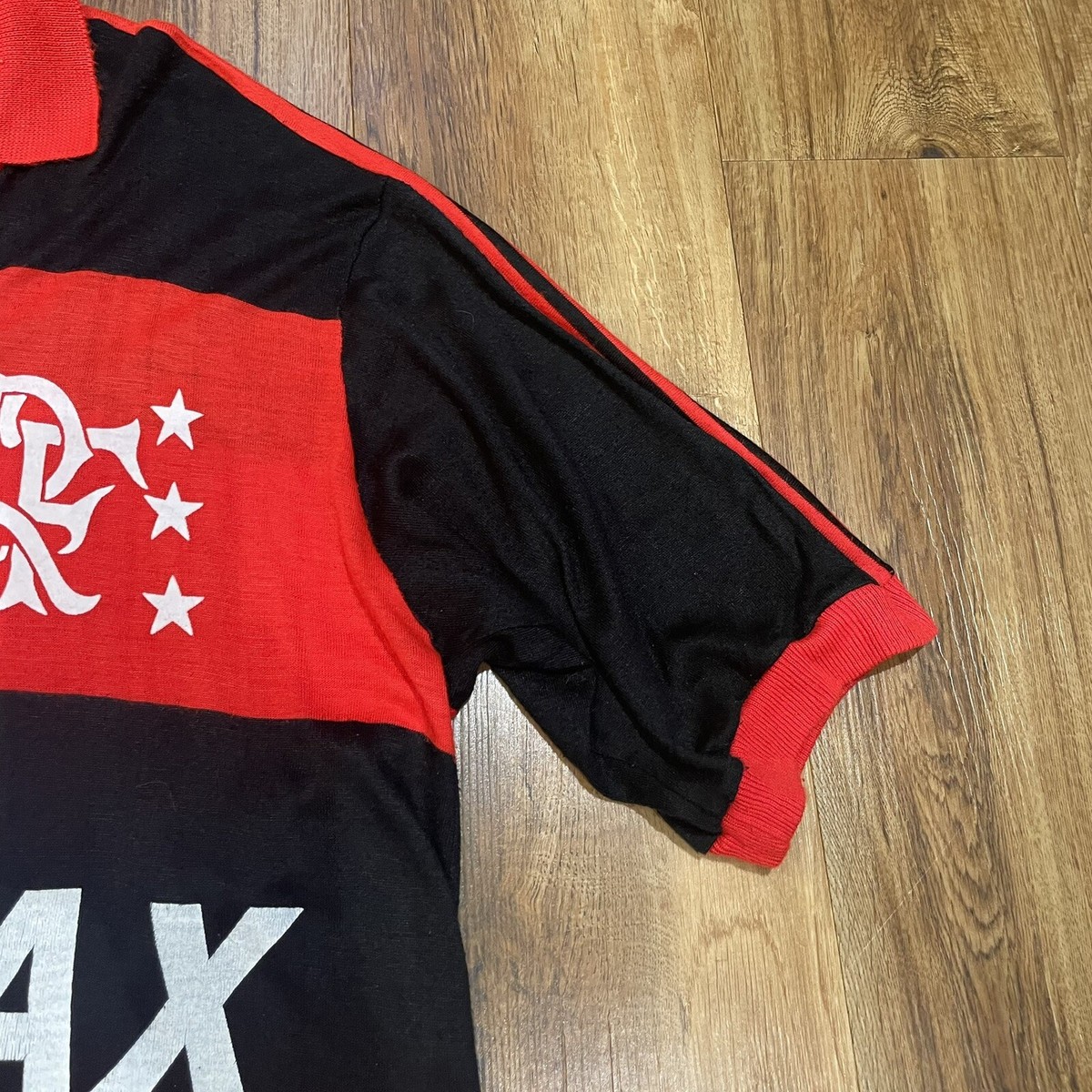 FLAMENGO #10 ZICO 1987-89 VINTAGE ORIGINAL adidas HOME JERSEY