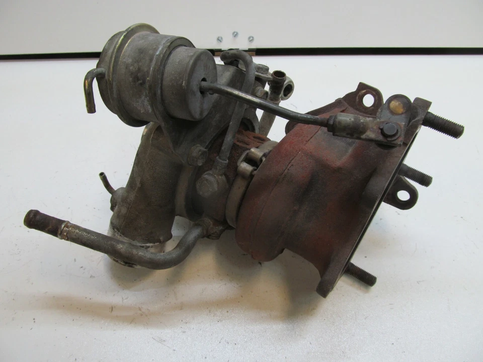 Subaru Forester SG Turbo Lader Turbolader Auspuff Benzin EJ205 original Bj 02- - Bild 2 von 4