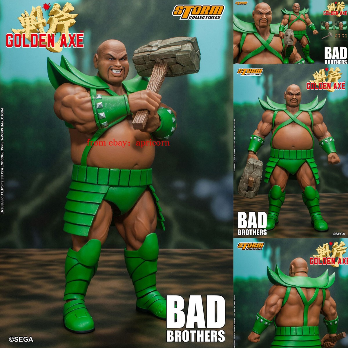 Golden Axe Figure Pre! Storm Toys SGGX07 Golden Axe Bad
