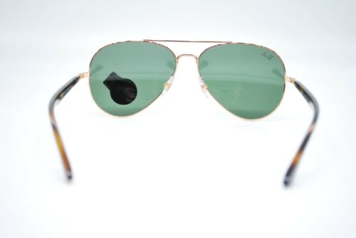 NEW RAY-BAN RB 3675 001/31 GOLD HAVANA GREEN AUTHENTIC FRAME 