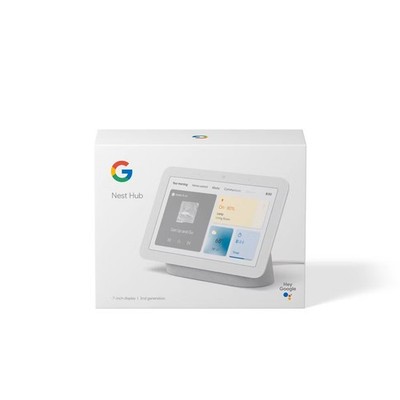 Google Nest Hub (2nd Gen.) Smart Display - Chalk (GA01331-US) for