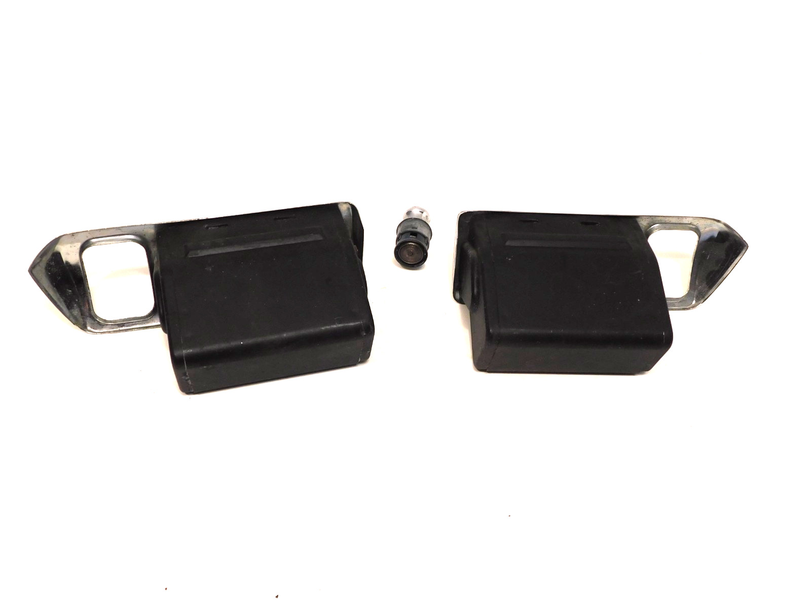 1987 ROLLS ROYCE SILVER SPUR REAR SEAT ASHTRAYS LIGHTER ASH TRAY CHROME FACTORY