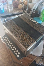 Vintage Hohner Accordion 
