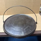 Erie Griddle Cast Iron #742, 14” Bail Handle,Griswold? Flat Bottom No Cracks PBs