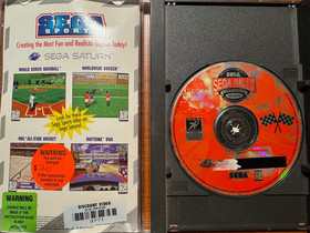 Sega Rally Championship International Rally Sega Saturn 1995 W/ Manual And Case