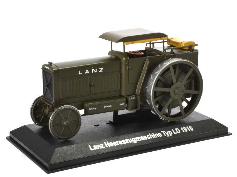 Hachette 1:43 Lanz Heereszugmaschine Typ LD Tractor 1916