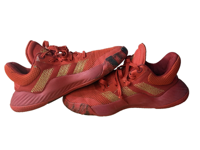 Adidas DON Issue 1 Iron Spider Red Black Gold Basketball Shoes EF9966 Mens 8 Adidas D.O.N. Issue #1 Iron Spider - YouTube main image 4