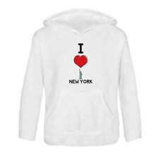 'I Love New York' Children's Hoodie / Hooded Sweater (KO032456)