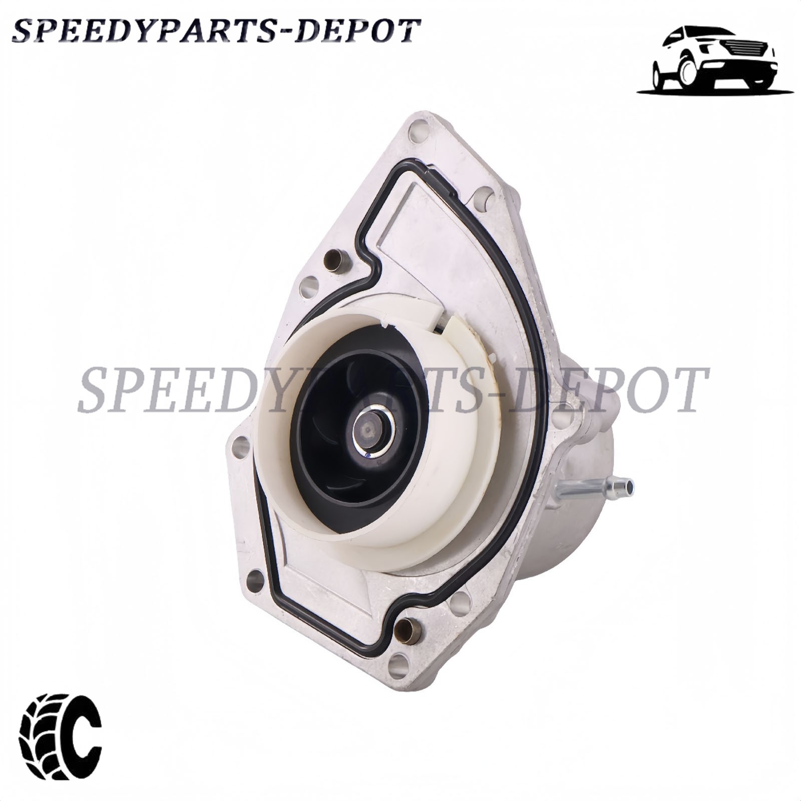 Coolant Water Pump Fit For 2017-2020 Bentley Bentayga 6.0L W12 07P121008A/B/C US