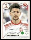 2018 Panini FIFA Russia World Cup Stickers #566 Youssef Msakni Tunisia