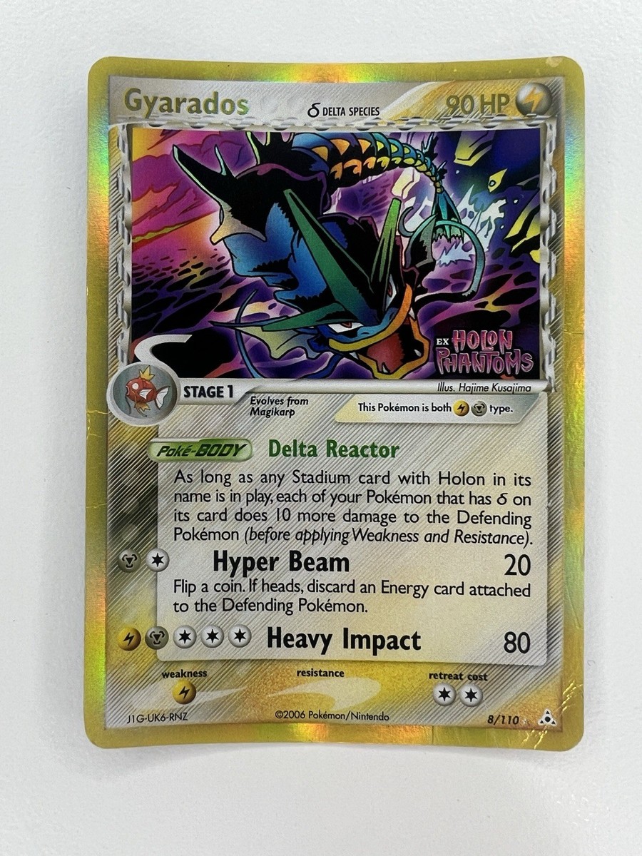 Gyarados (Delta Species) 8/110 Holon Phantoms Reverse Holo