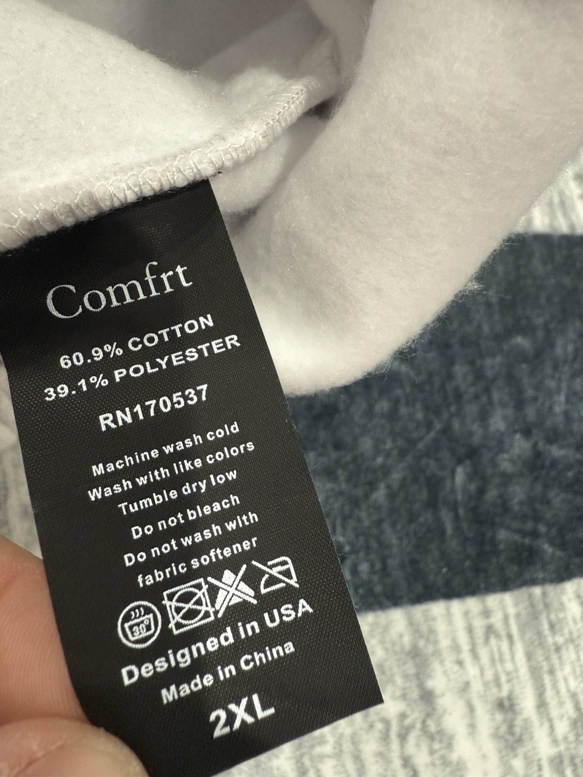 NEW Unisex Comfrt Cloud Jogger Sweatpants Gray Storm Color XXL Comfort