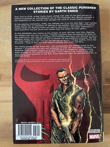 THE PUNISHER - THE COMPLETE COLLECTION VOLUME ONE - GARTH ENNIS - PAPERBACK - Picture 2 of 2