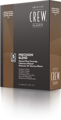 American Crew Precision Blend Medium Natural (4-5) 3x40 ml