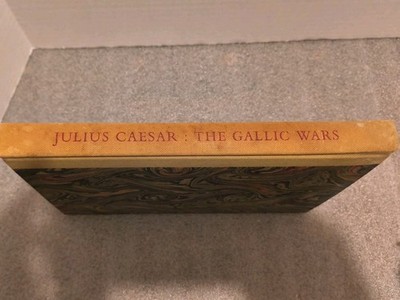 Julius Caesar The Gallic Wars Hardcover 1955 Heritage Press Illus Slipcase LE