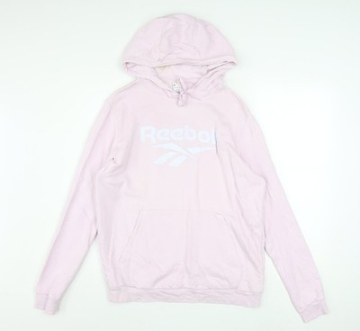 Pullover Hoodie Damen UK Größe M Reebok Rosa