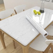 Table Stickers Self-Adhesive Waterproof Oil Resistant Marble Pattern Renovation