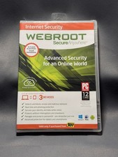 Webroot SecureAnywhere Internet Security CD 3 Devices Windows Mac Android iOS