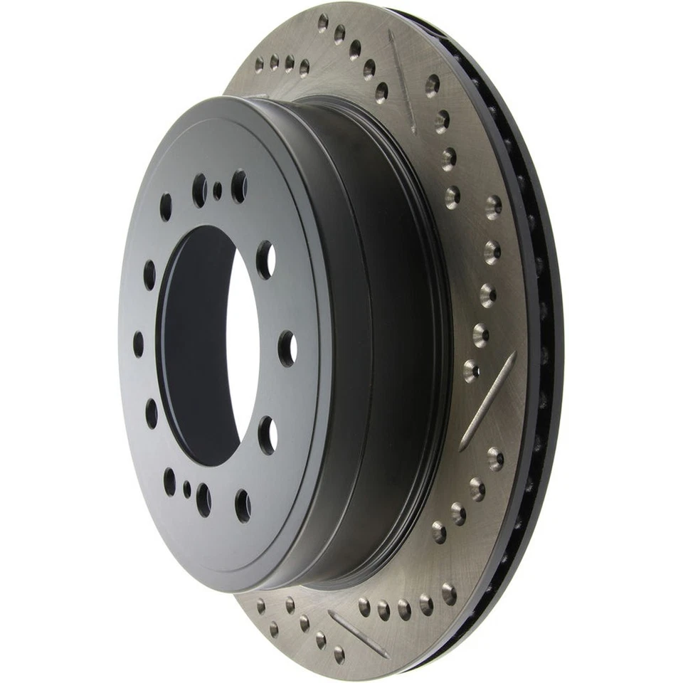 StopTech 127.44175L Rear Left Drilled Disc Brake Rotor for 10-20 Toyota 4Runner - Image 2 of 4