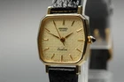 [Near MINT] SEIKO Dolce 1221-5010 20mm Gold Quartz Women's Watch From JAPAN VTG