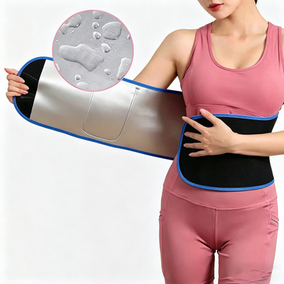 Slimming Waist Trimmer Belt: Sweat & Shrink Tummy for Weight Loss & Fat Burning