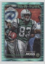 2024 Topps Chrome Aqua Sonar Refractor 40/199 Santana Moss #148 13c5