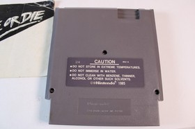 Skate or Die (Nintendo NES) W/ game, box, manual, sleeve, tested