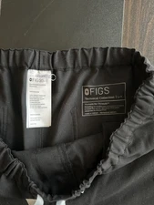 FIGS Technical Collection Pisco Basic Scrub Pants Men's Large Black