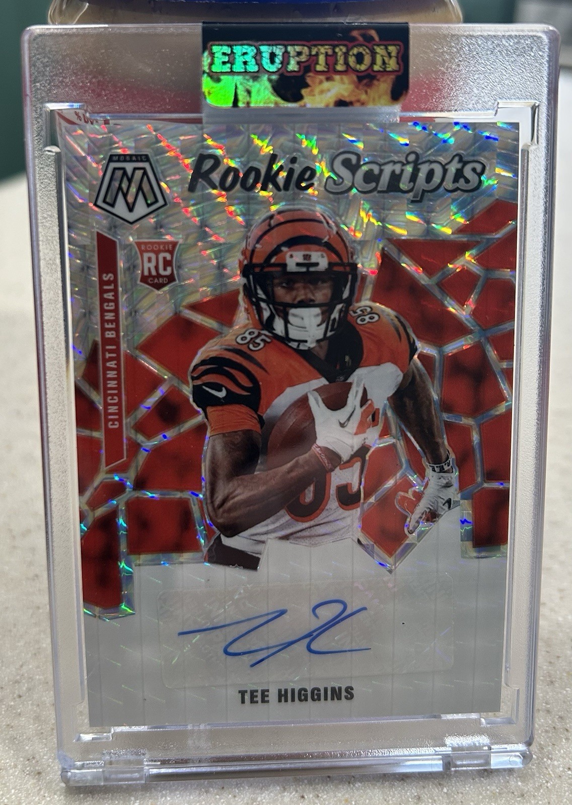 Tee Higgins Panini Mosaic Rookie Scripts #RS13 Base