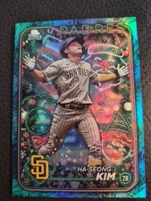 2024 Topps Holiday - Ha-Seong Kim #H189 Blue Metallic Holiday Tree
