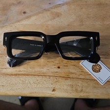 Black Square Full Rim Eyeglass Frames Plastic Classic Unisex Adults