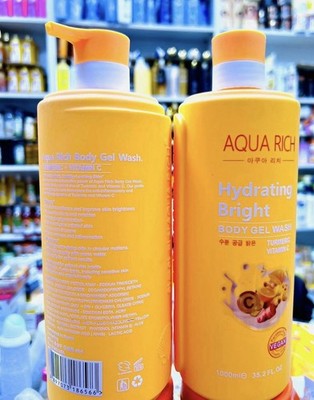 Aqua Rich shower gel ready for shipping 