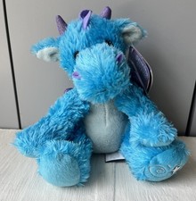 Russ Shining Stars Blue Dragon Plush 2006 NWT All Tags Code Retired