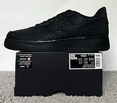 Size 11M- Nike Air Force 1 Retro Heart Black Valentine's Day IB6836-001