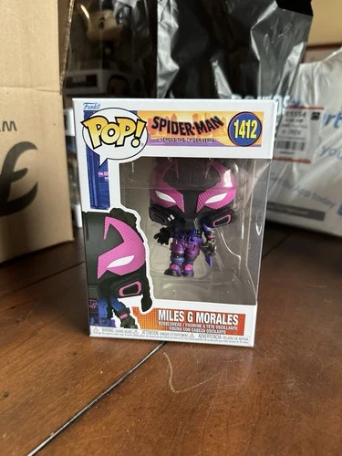 Funko Pop! Vinyl: Miles G Morales - #1412 - Spider-Man - Marvel - New