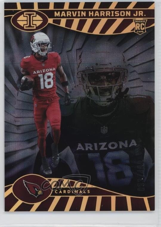 2024 Illusions Trophy Collection Mirrored /499 Marvin Harrison Jr Rookie RC 1ce5