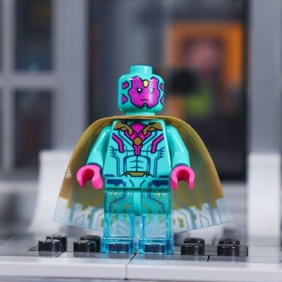LEGO Marvel Vision Minifigure BRAND NEW, PRISTINE CONDITION￼