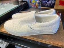Vans Classic Slip On Sherpa White Size US 10.5 Men New VN000EACCJ7