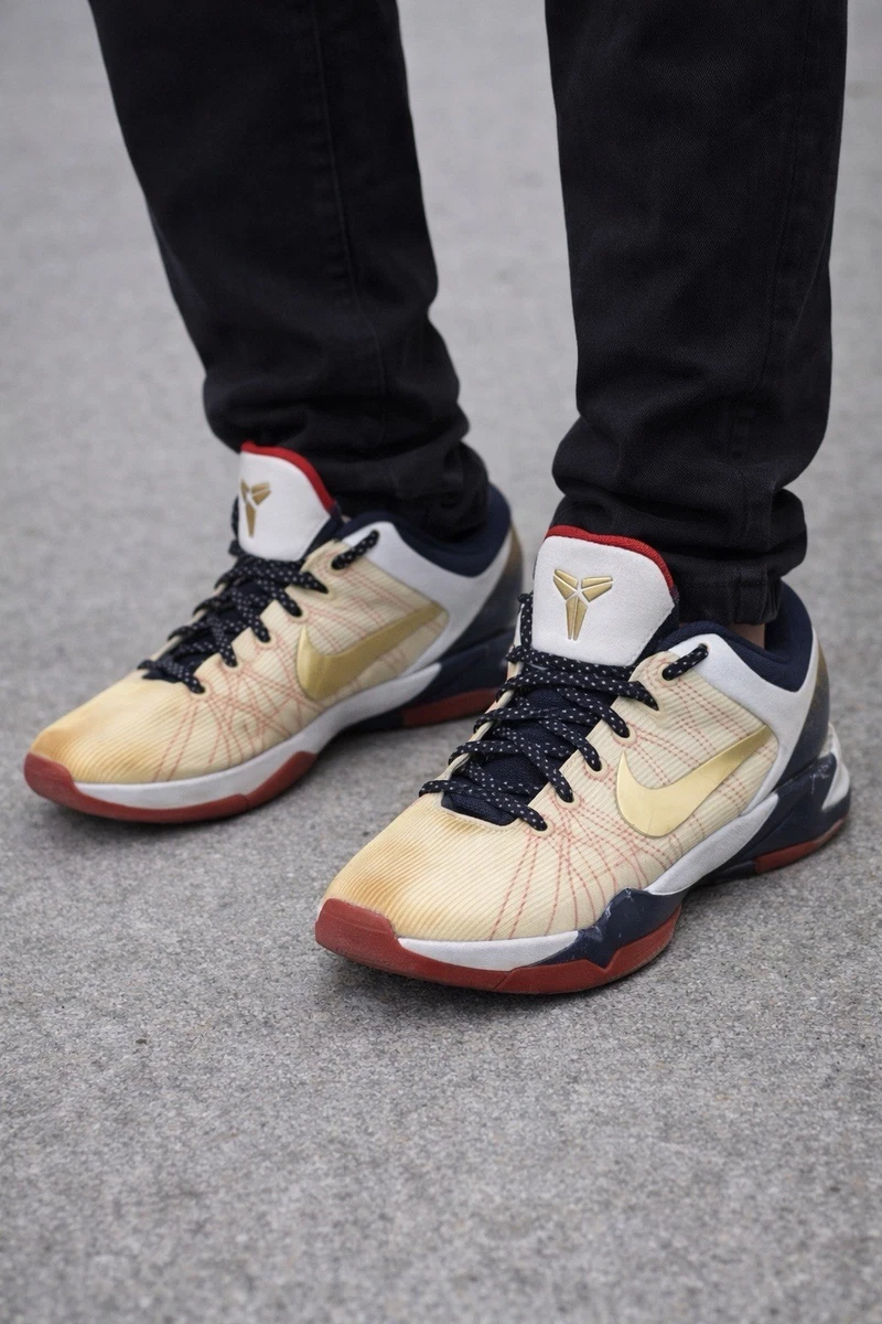 Nike Zoom Kobe 7 System Gold Medal for Sale | Authenticity