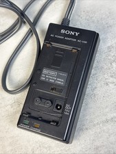 Genuine Sony AC-V30 Camcorder Battery Charger AC Power Adapter