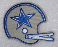 Dallas Cowboys Embroidered Applique PATCH~3 1/8" x 3"~Iron or Sew on~NFL