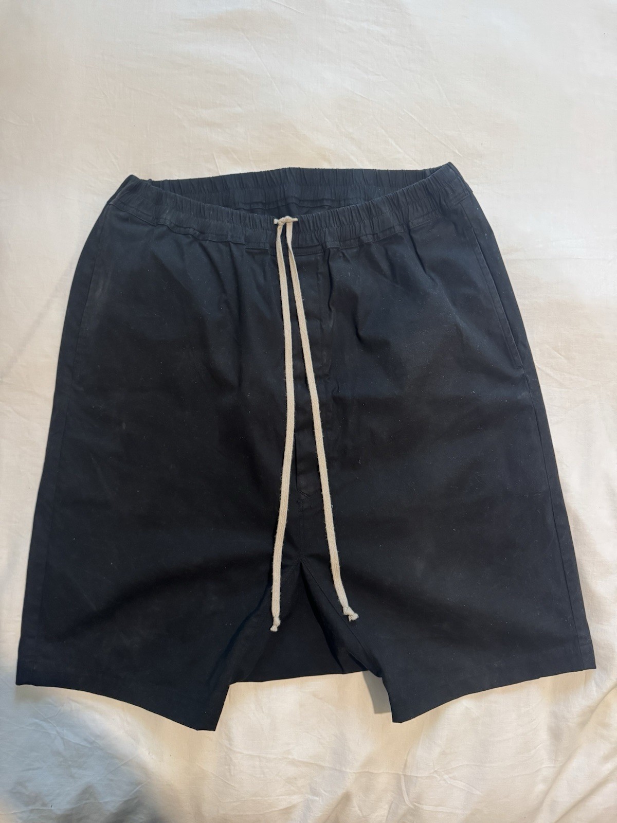 Rick Owens Forever Pod Shorts, Heavy Poplin Mainline Shorts