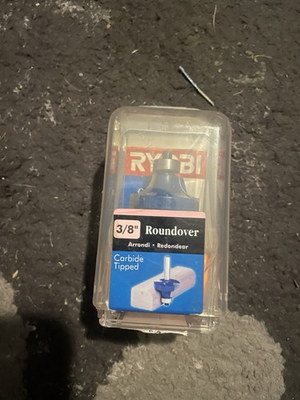#ad Ryobi 3 8 Carbide Tipped Roundover Router Bit Brand New In Box $20.00