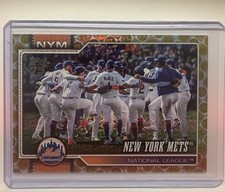 Topps 2026 Series 1 75 Years Mets National League Serial Numbered /50 #291
