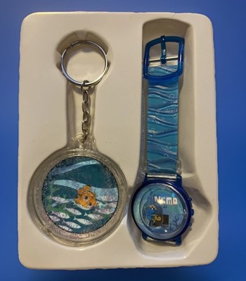 Disney s finding Nemo bubble watch and keychain set With Box Watch Needs Battery