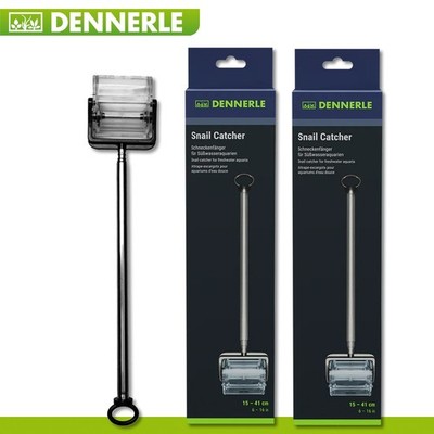 Dennerle 2 x Snail Catcher Schneckenfänger Aqaurium Edelstahl Aquaristik
