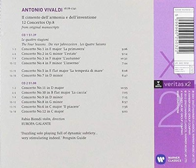 Il Cimento Dell'armonia E Dell'invenzione by Antonio Vivaldi